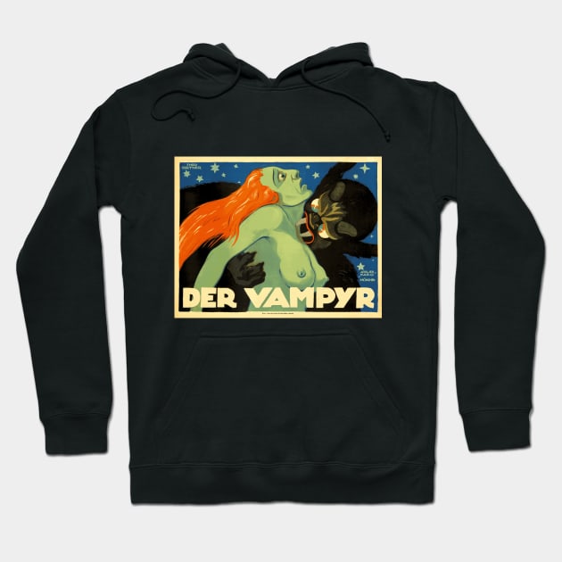 Der Vampyr - 1920 German Film Poster Art Hoodie by Naves